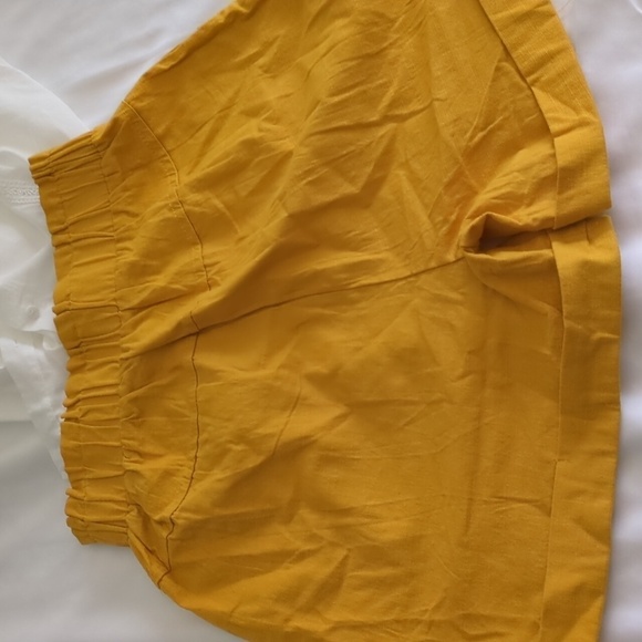 2 piece summer outfit linen cotton shorts and blouse - Picture 4 of 12